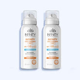 إنفينيتي كير صن سكرين لوشن سبراي حماية من الشمس +50 يرطب البشرة 120 مل 1+1 - Nabda Egypt